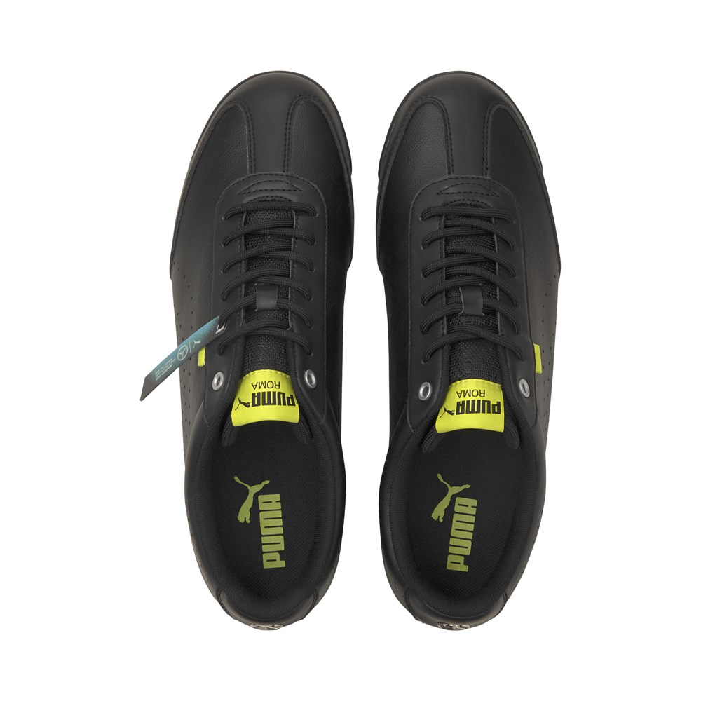 Puma Mapf1 Roma Via Perf Unisex Siyah Günlük Ayakkabı - 30684102