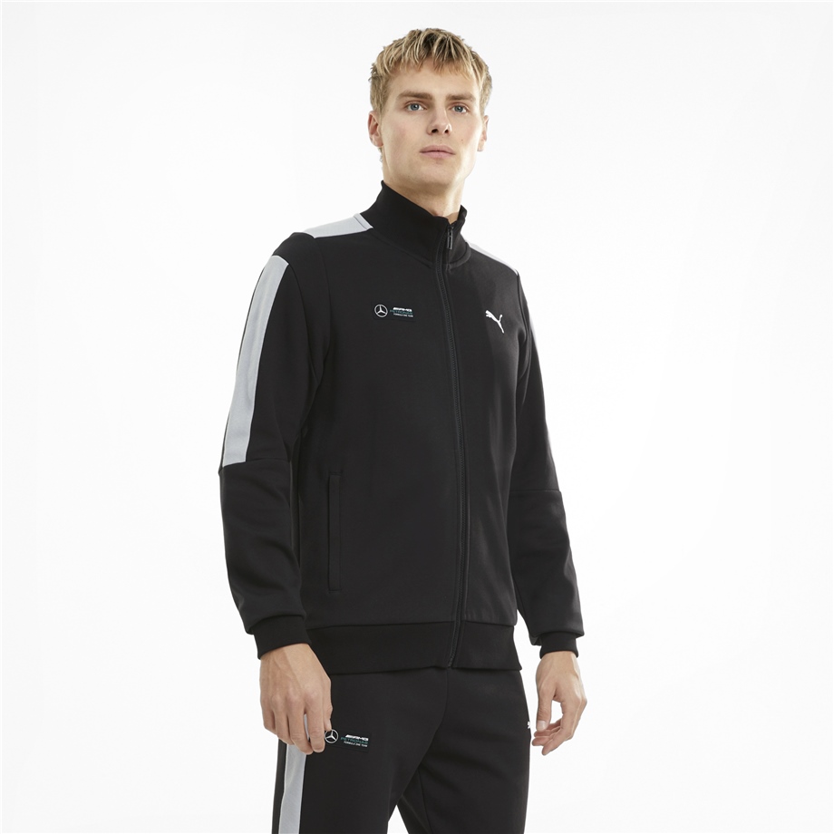 Puma Mapf1 T7 Sweat Jacket Mercedes  Erkek Sweatshirts - 59959701