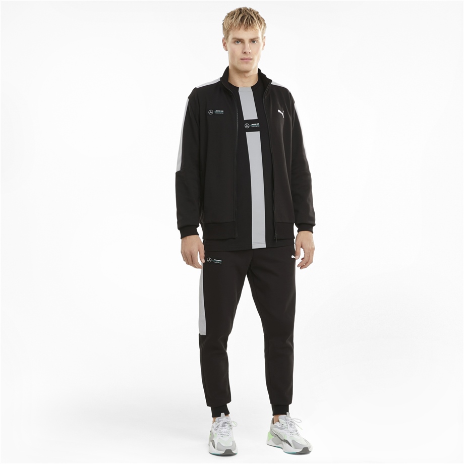Puma Mapf1 T7 Sweat Jacket Mercedes  Erkek Sweatshirts - 59959701