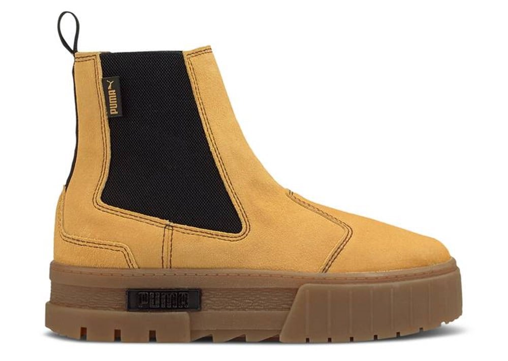 Puma Mayze Chelsea Suede Wn's Kadın Krem Günlük Ayakkabı - 38282904