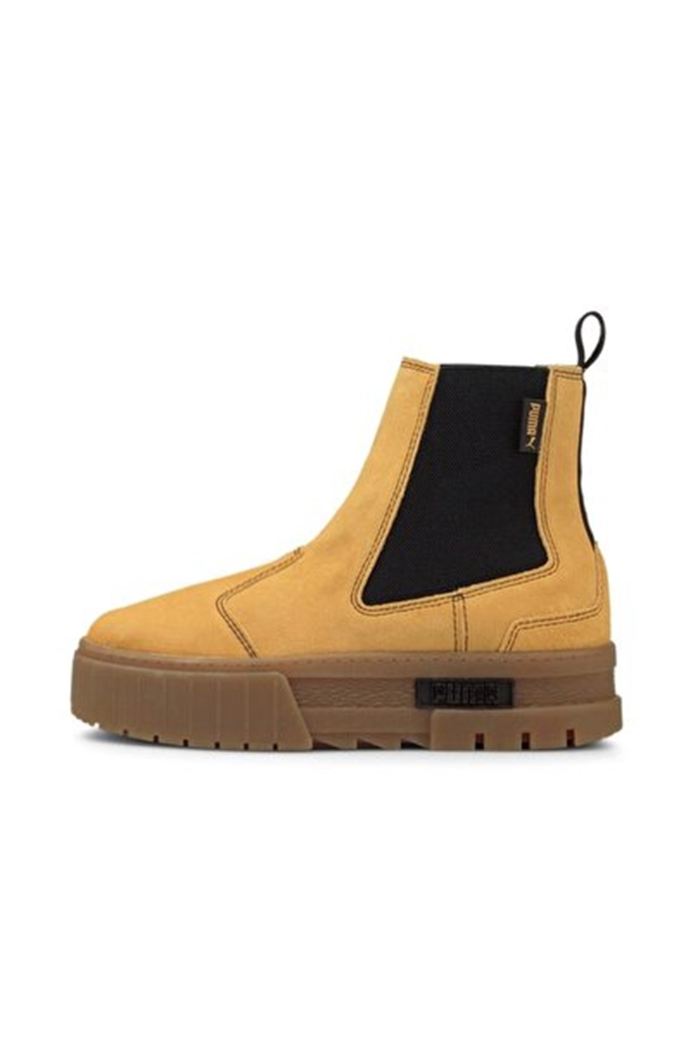Puma Mayze Chelsea Suede Wn's Kadın Krem Günlük Ayakkabı - 38282904