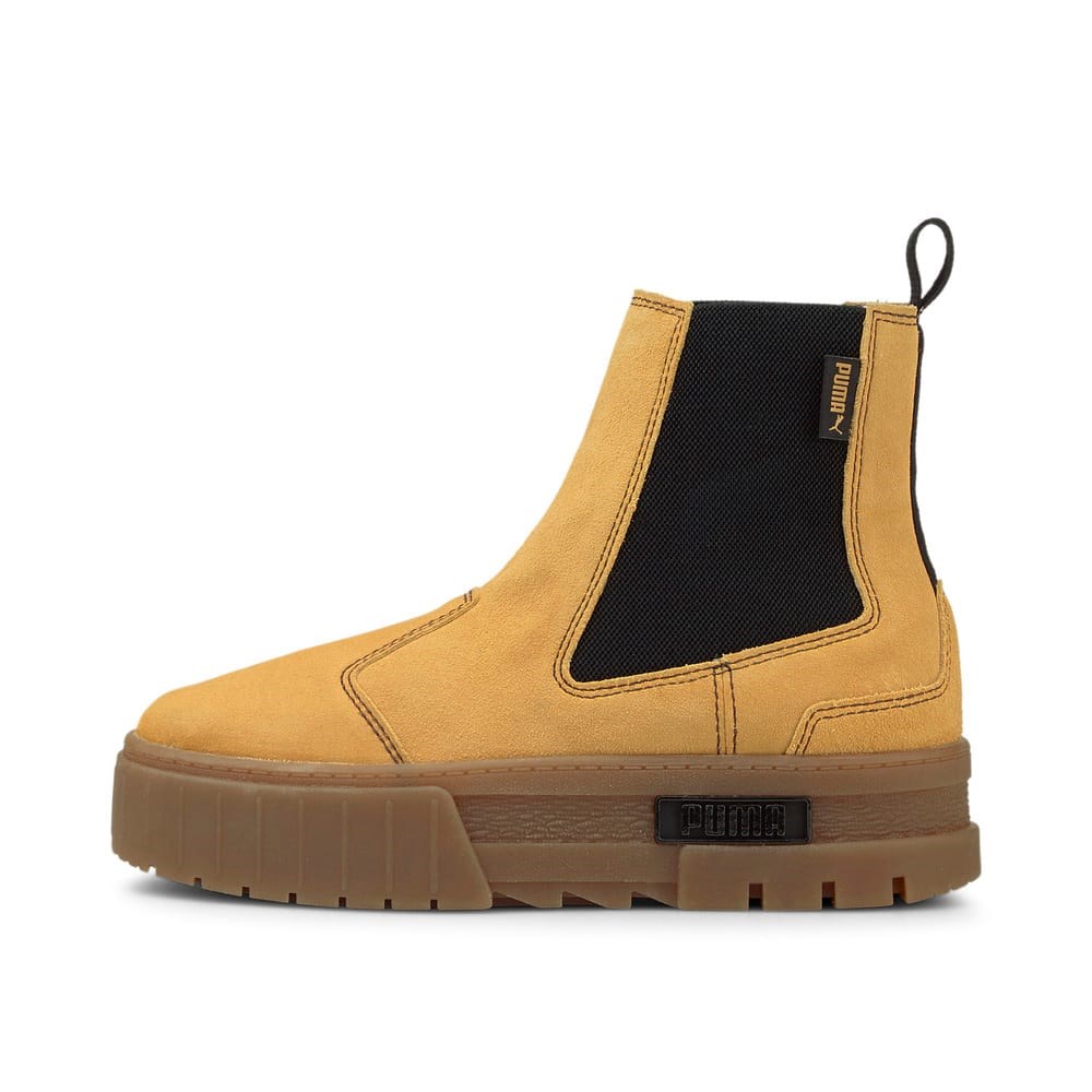 Puma Mayze Chelsea Suede Wn's Kadın Krem Günlük Ayakkabı - 38282904