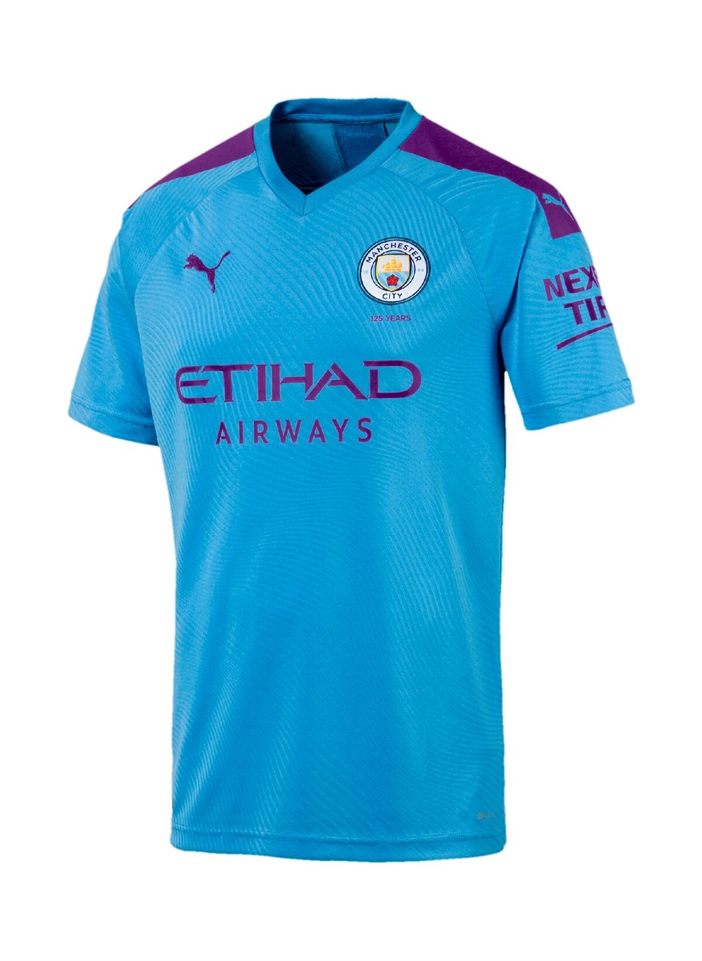 Puma Mcfc Home Shirt Replica Ss With  Sponsor Logo Erkek Üst & T-shirt - 75558601