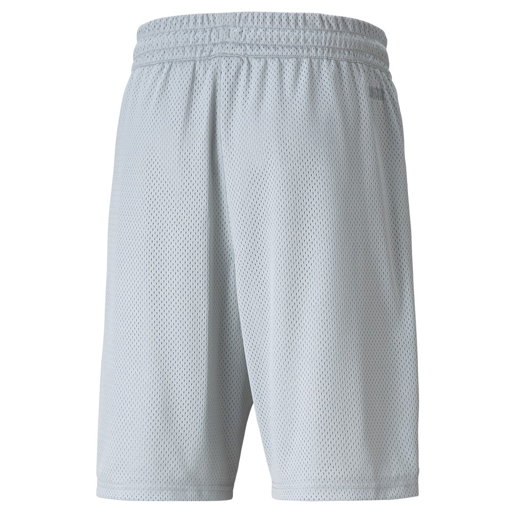 Puma Mesh Practice Short Erkek Gri Şort - 53219802