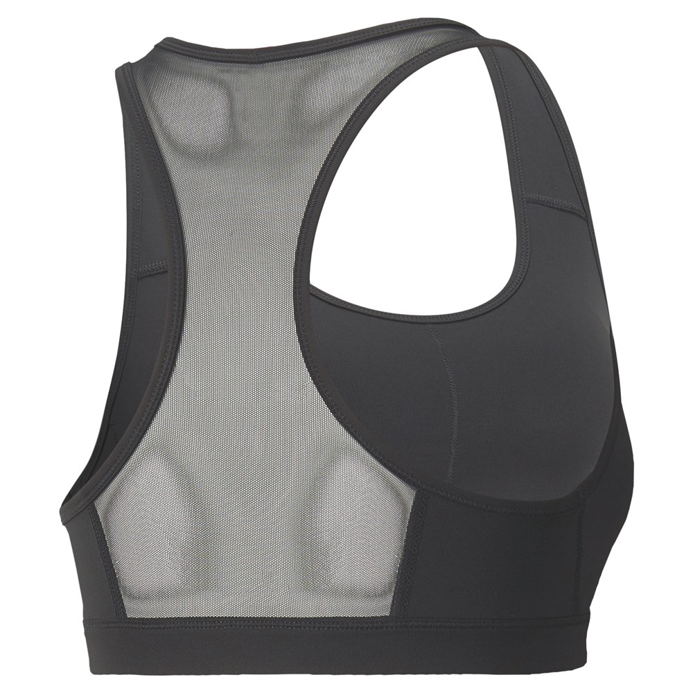 Puma Mid Impact 4Keeps Graphic Bra Pm Kadın Siyah Antrenman Büstiyer - 520306-04