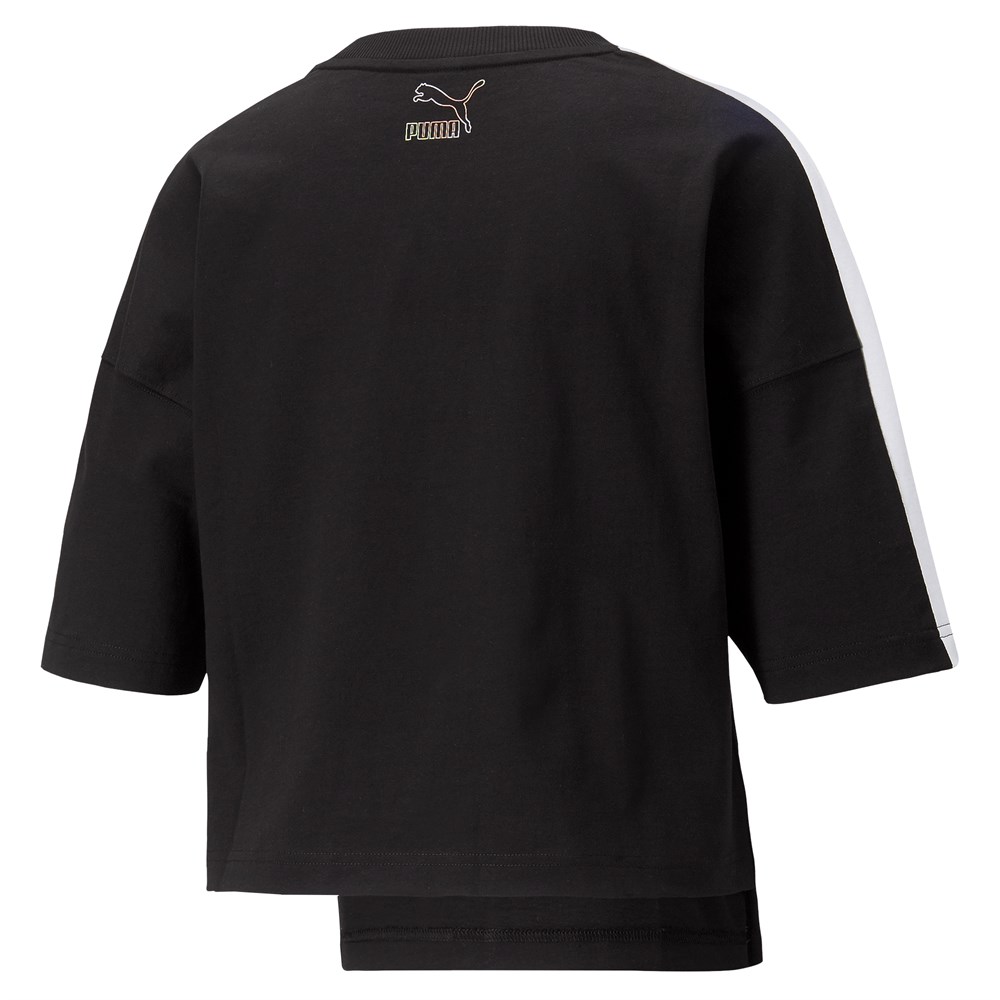 Puma Mis Oversized Tee Kadın Siyah Günlük T-shirt - 534468-01