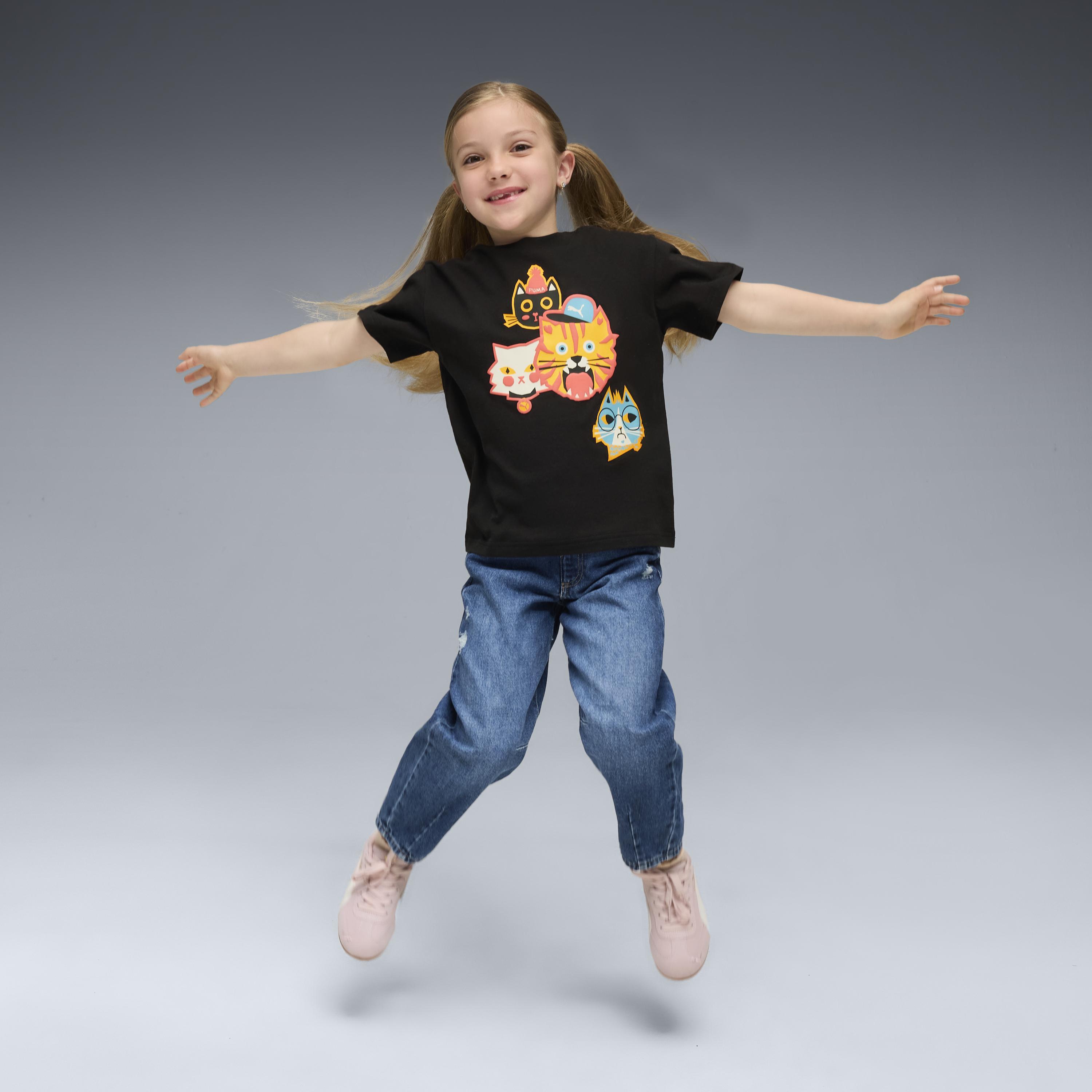 Puma Moody Cat Tee Unisex Çocuk T-shirt