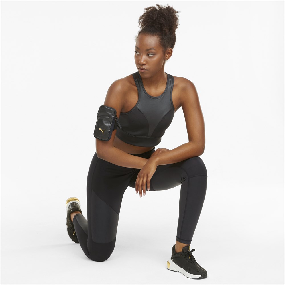 Puma Moto Bra Top Kadın Siyah T-shirt - 52093001