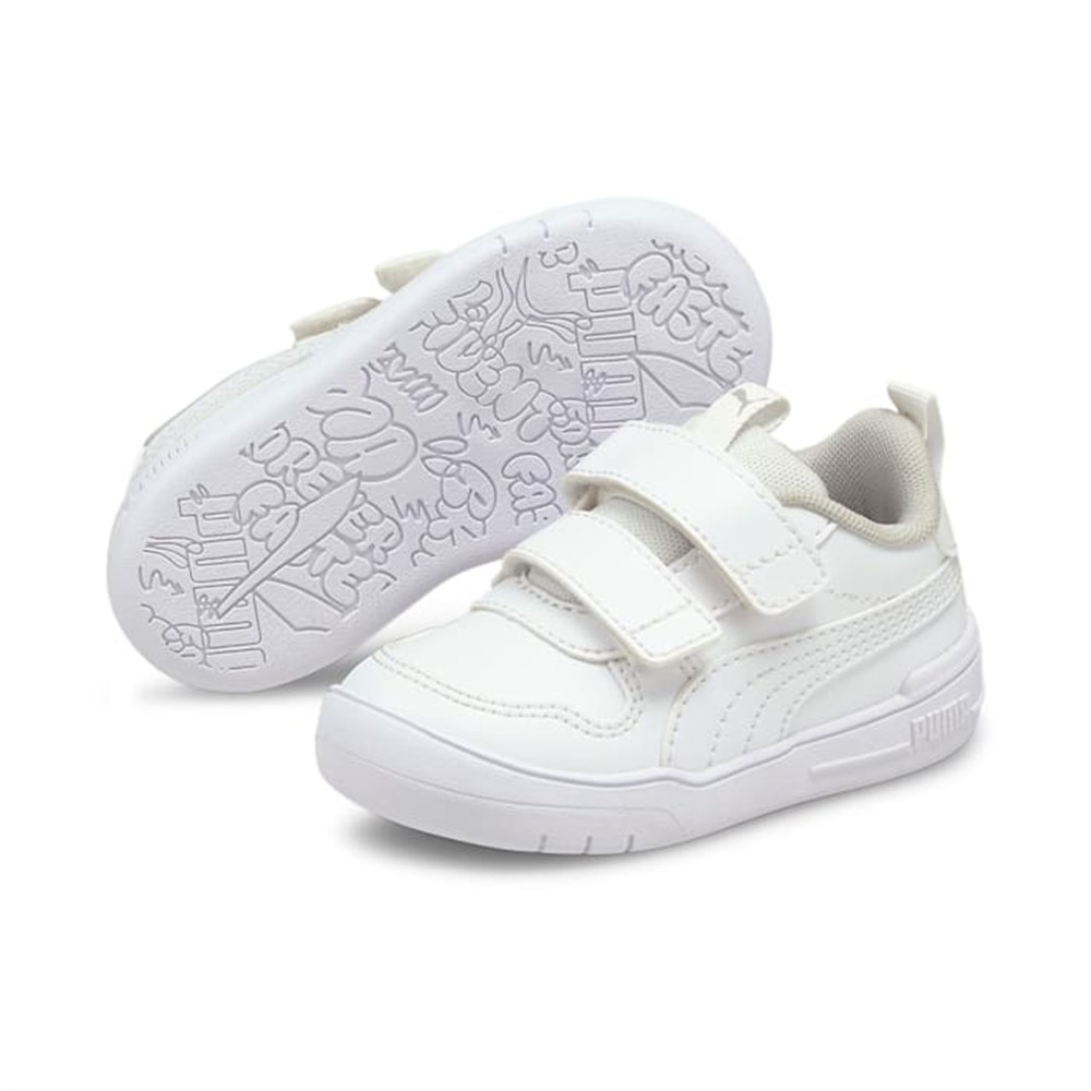 Puma Multiflex SL V Inf Bebek Beyaz Günlük Ayakkabı - 38074106
