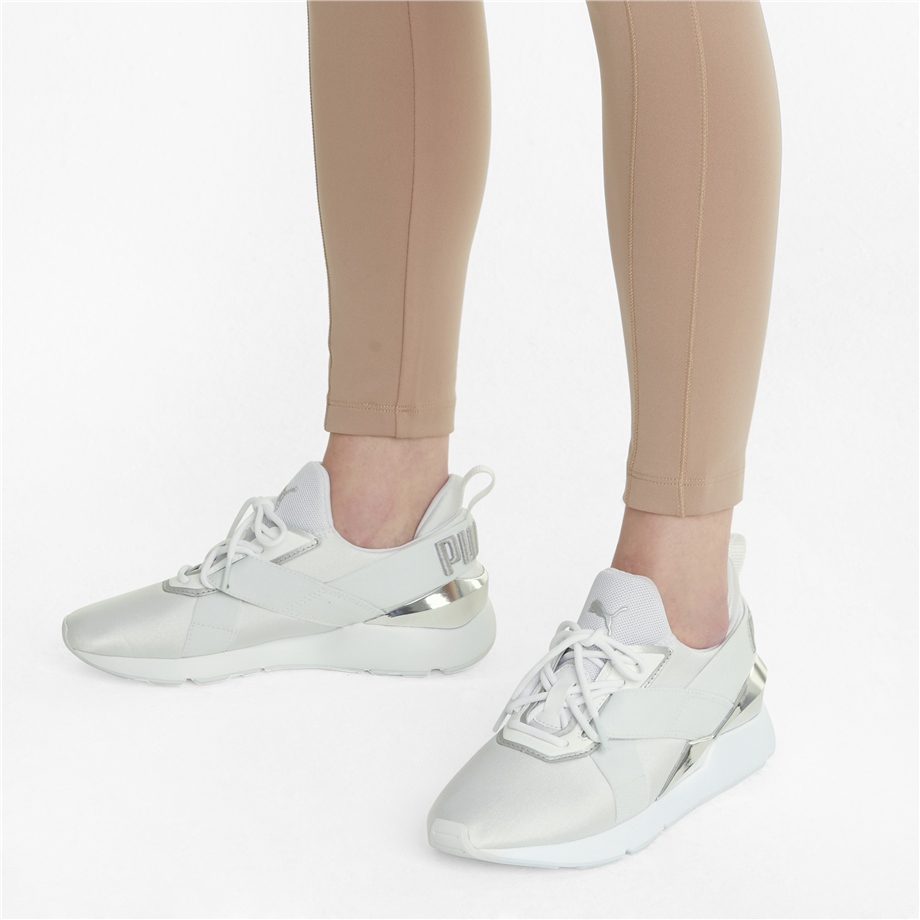 Puma Muse X3 Metallic Wn S  Kadın Günlük Ayakkabı - 37513102
