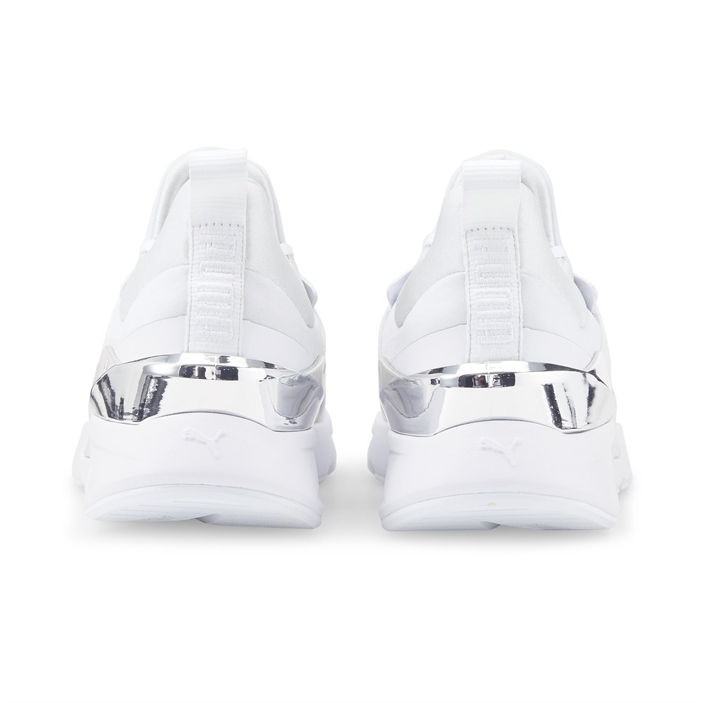 Puma Muse X5 Metal Wns Kadın Beyaz Günlük Spor Ayakkabı - 383954-02