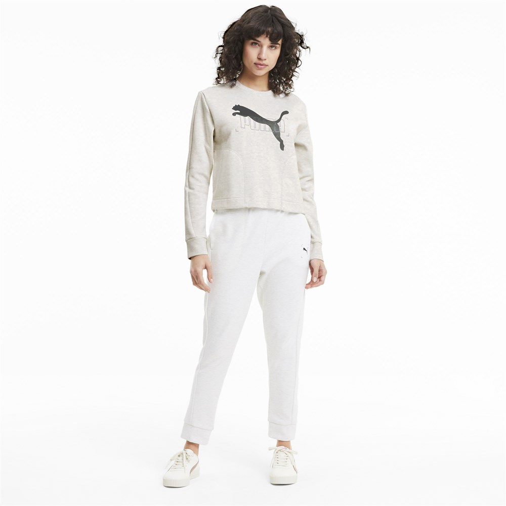 Puma Nu-Tility Crew Kadın Sweatshirts - 58355319