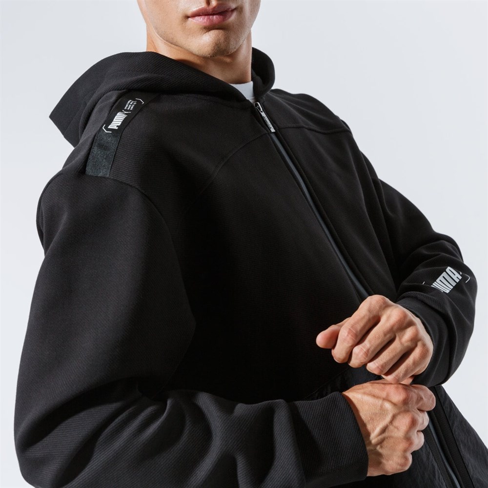 Puma Nu-Tılıty Fz Hoodie Erkek Sweatshirts - 58344301