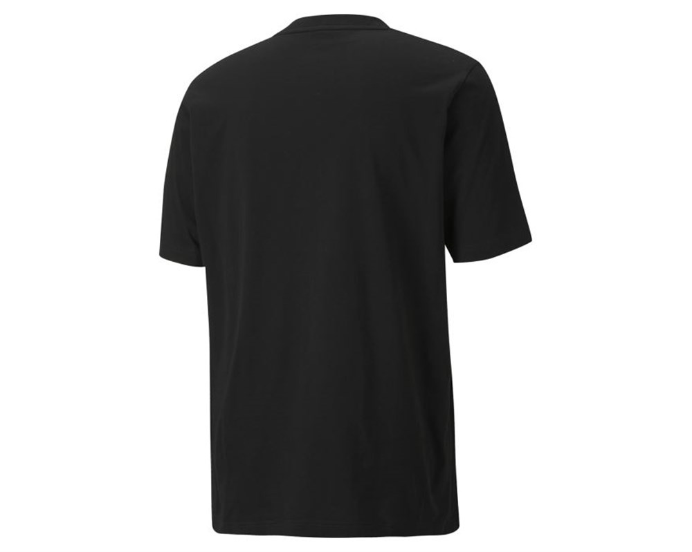 Puma  Nu-Tility Graphic Erkek Siyah T-shirt -  58348701