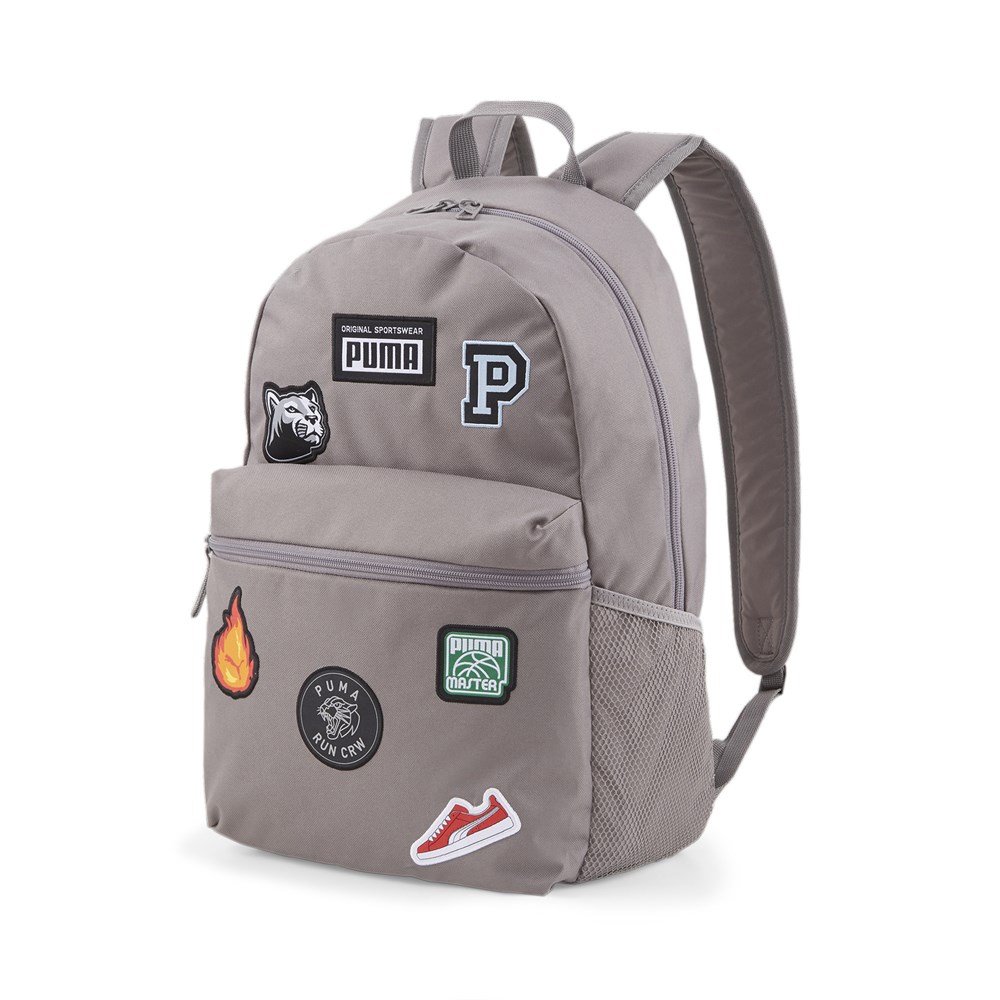 Puma Patch Backpack Unisex Gri Günlük Sırt Çantası - 078561-03