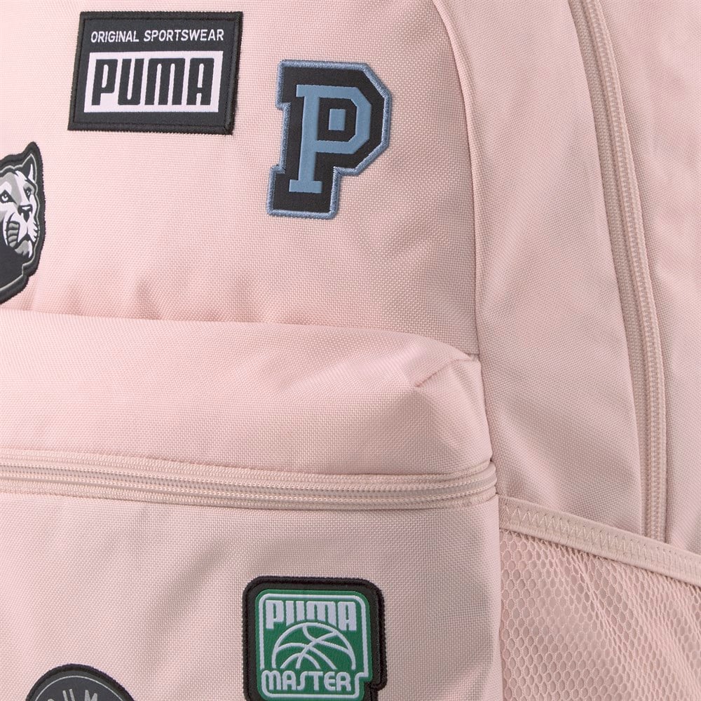 Puma Patch Backpack Unisex Pembe Sırt Çantası - 07856102