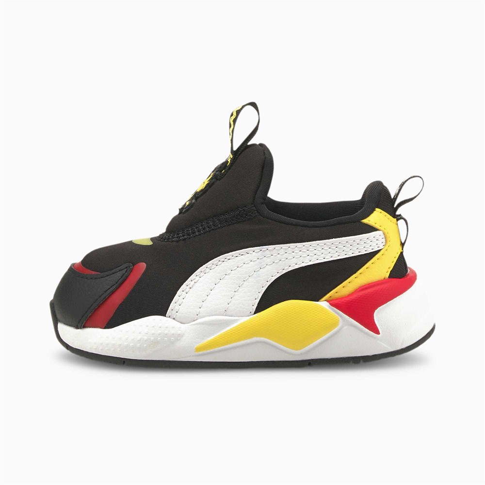 Puma PEANUTS RS-X³ Slip On Inf Bebek Siyah Günlük Ayakkabı - 38187601