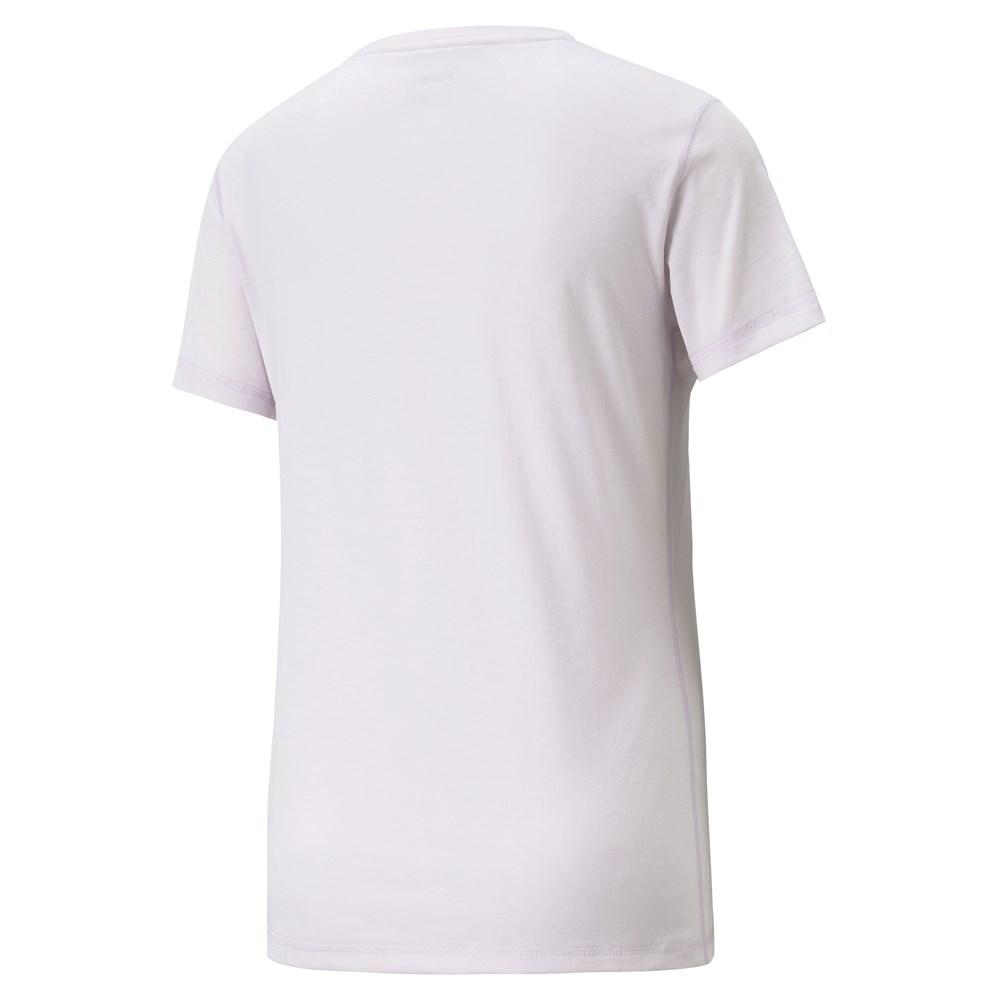 Puma Performance Empowerment Slogan (Eversculpt Connection) Kadın Lila Antrenman T-shirt - 521630-17