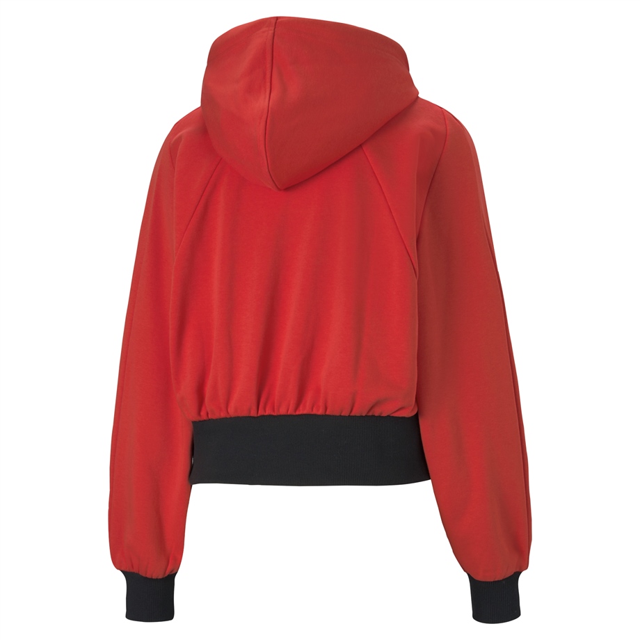 Puma Pı Hoodie Poppy Red Kadın Sweatshirts - 59969823