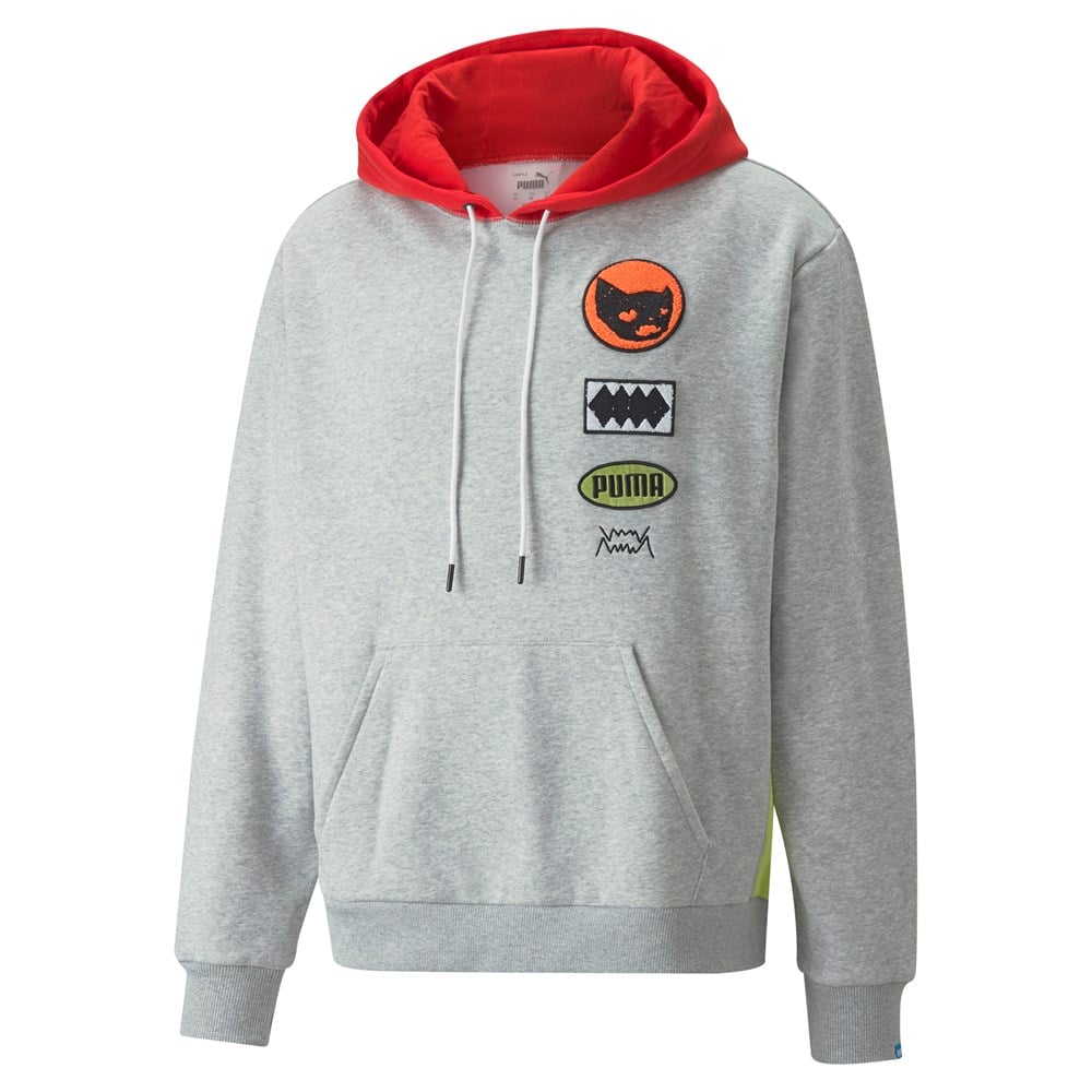 Puma Playbook Pullover Erkek Gri Günlük Sweatshirt - 534188-01
