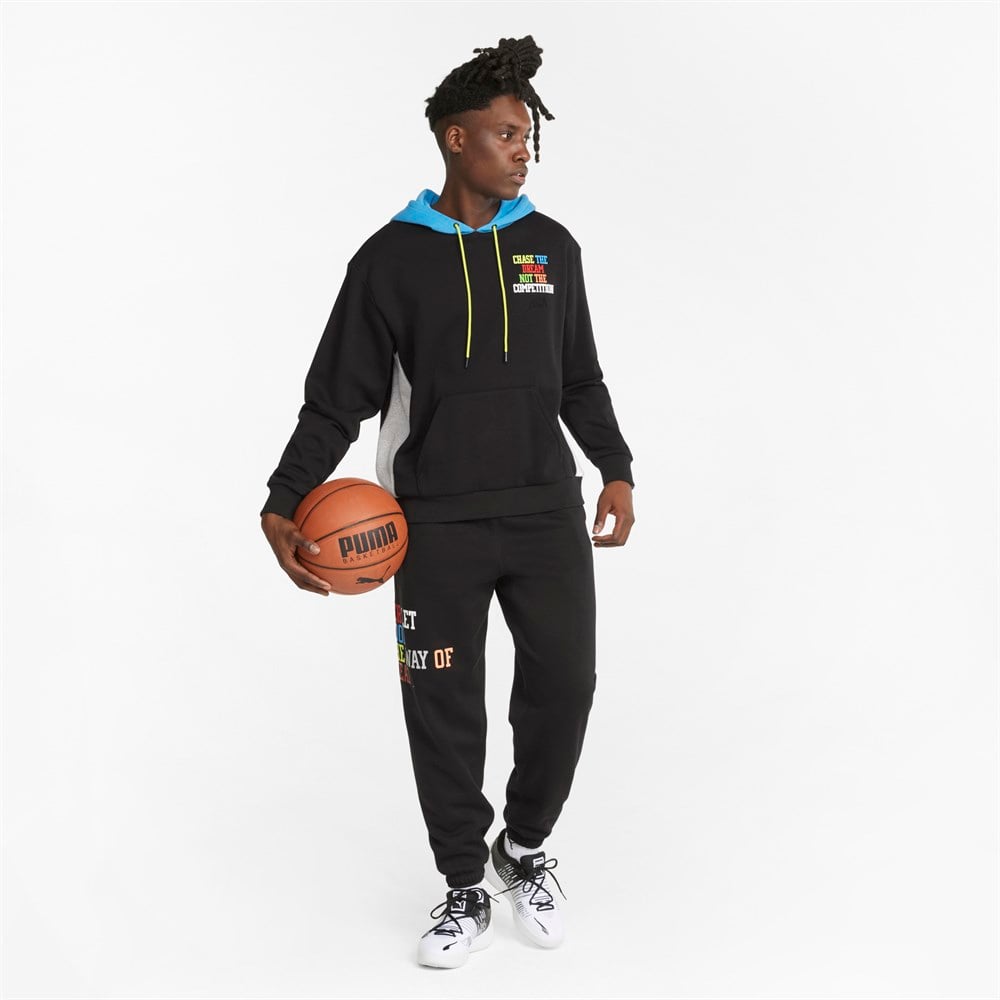 Puma Playbook Pullover Erkek Siyah Günlük Sweatshirt - 534188-02