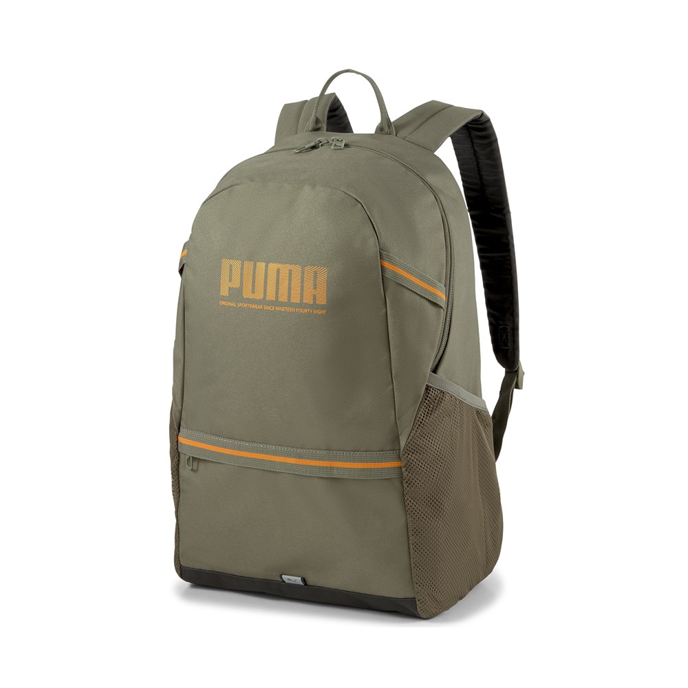 Puma Plus Backpack Unisex Yeşil Sırt Çantası - 07804905