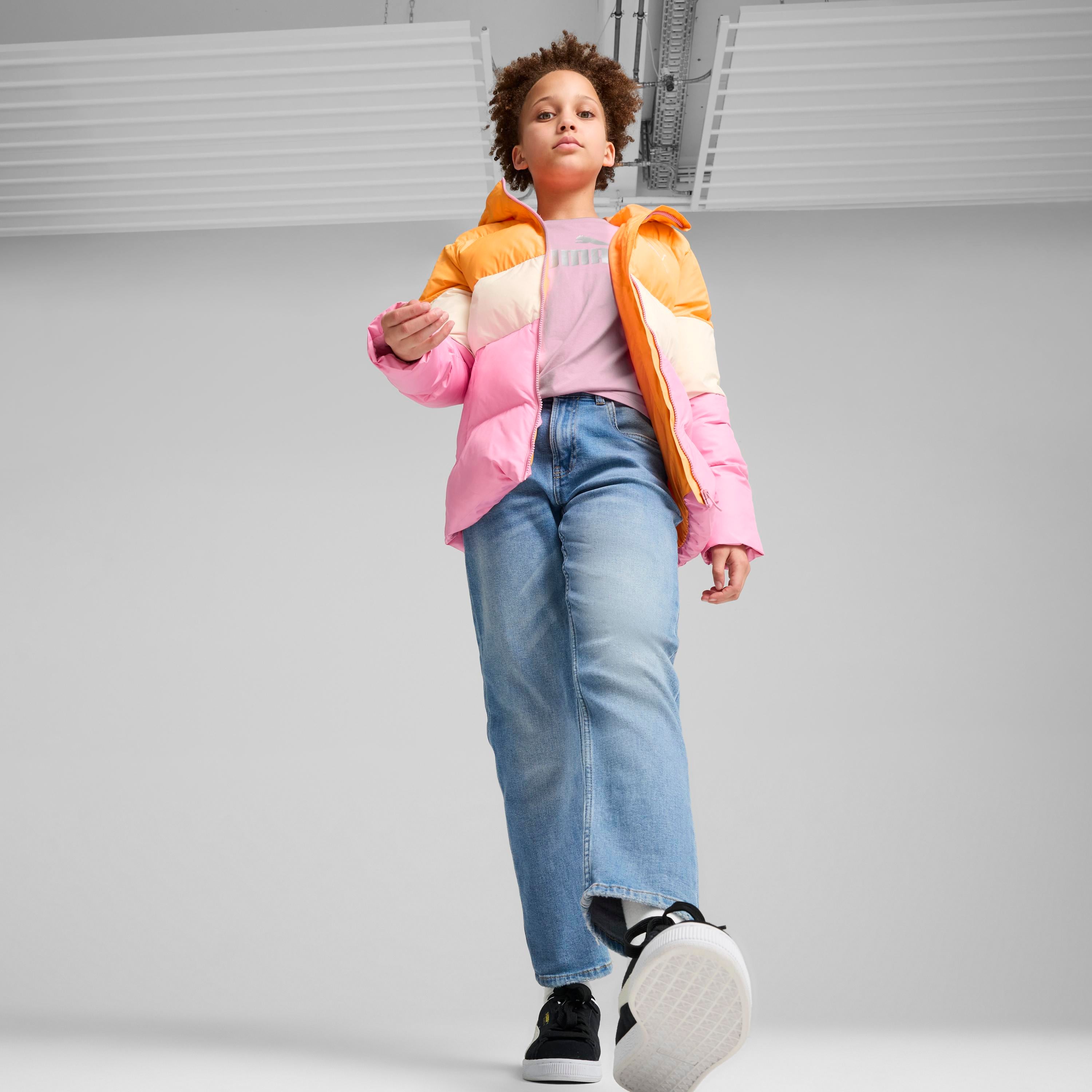 Puma Poly Hooded Puffer Jacket Genç Ceket