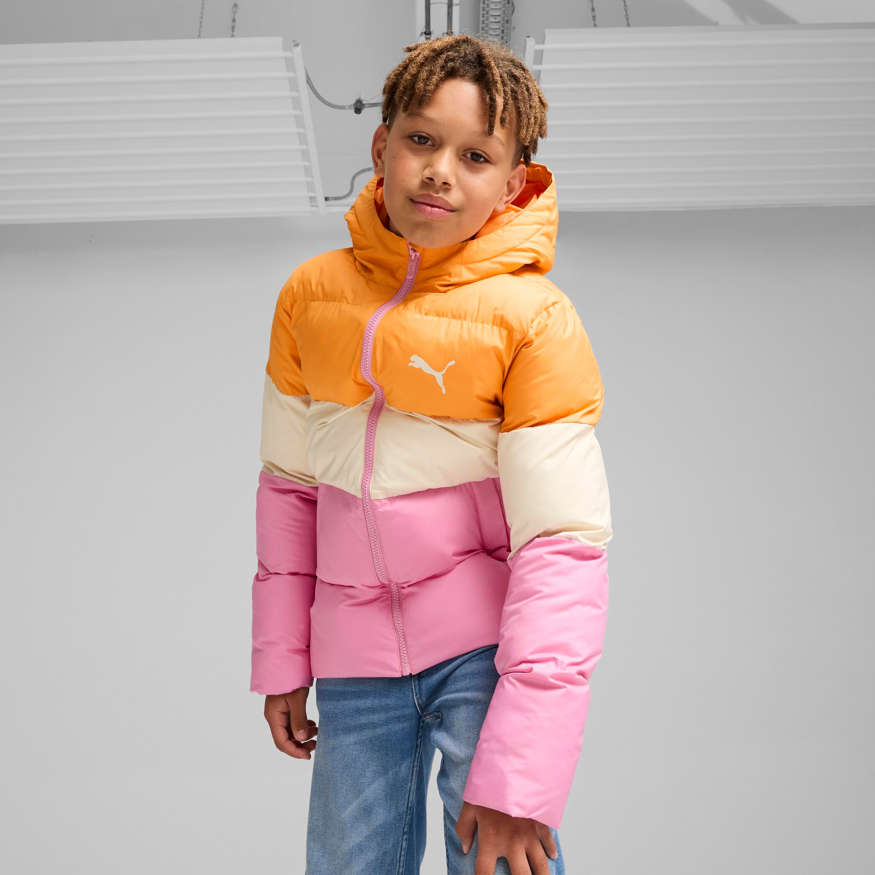 Puma Poly Hooded Puffer Jacket Genç Ceket