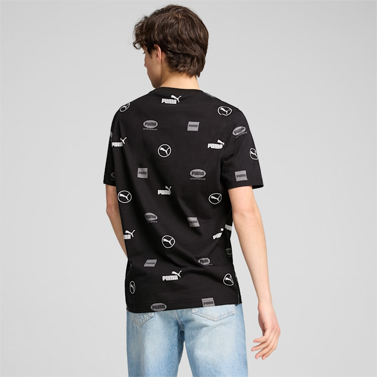 Puma  Power Aop Tee Erkek T-shirt