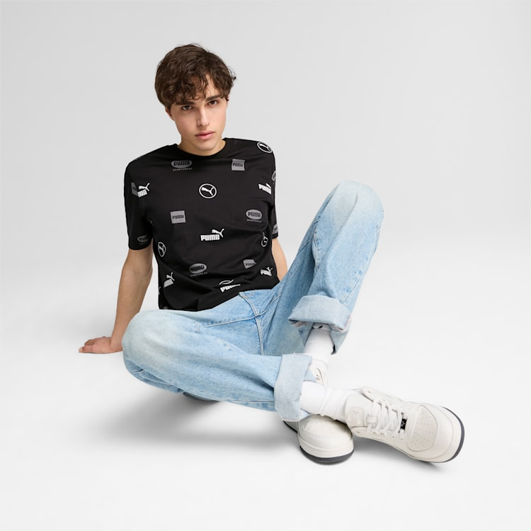 Puma  Power Aop Tee Erkek T-shirt