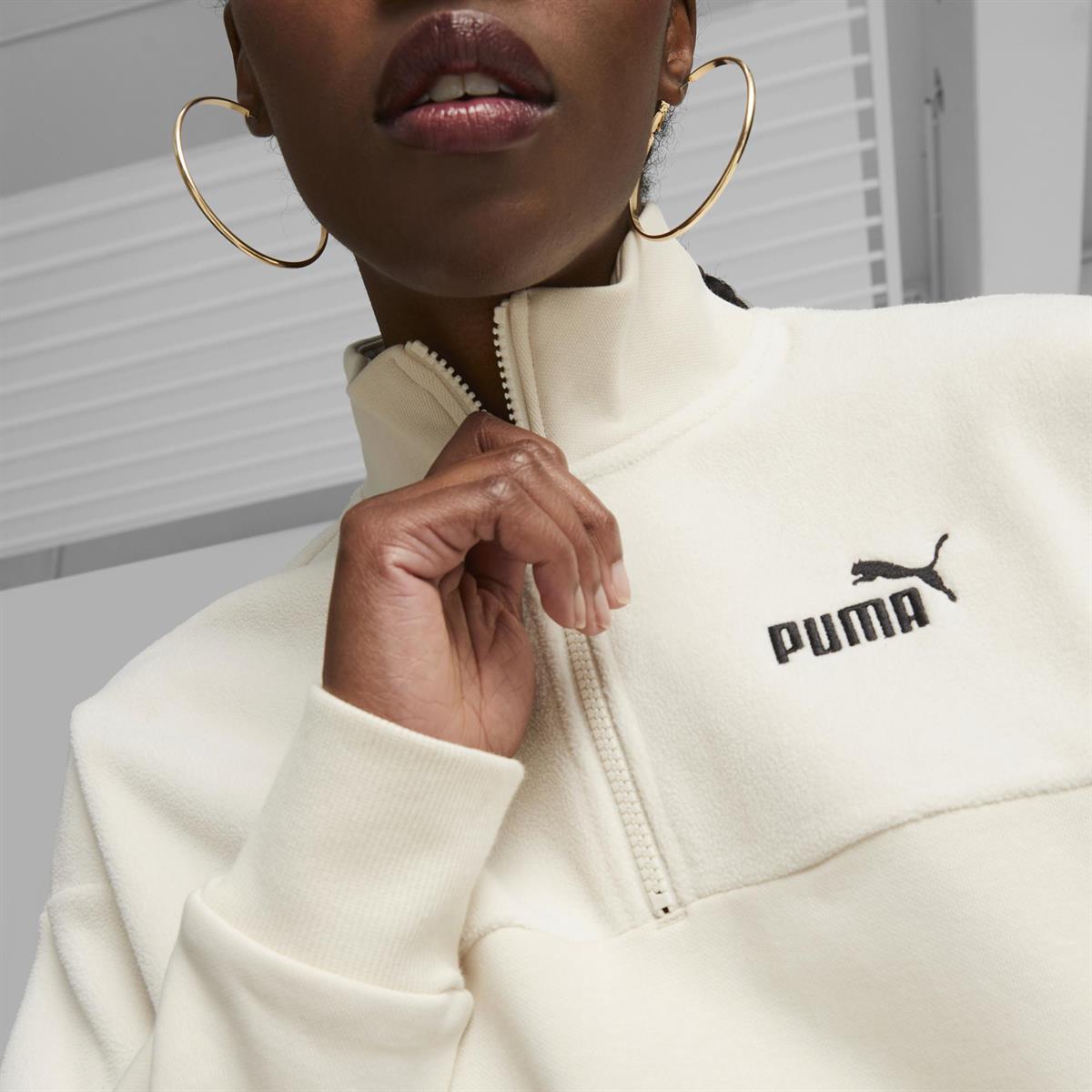 Puma Power Colorblock High Neck Crew Win Kadın Sweatshirt