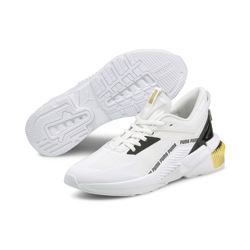 Puma Provoke Xt Ftr Moto Wn S Kadın Beyaz Koşu Ayakkabı - 19526902