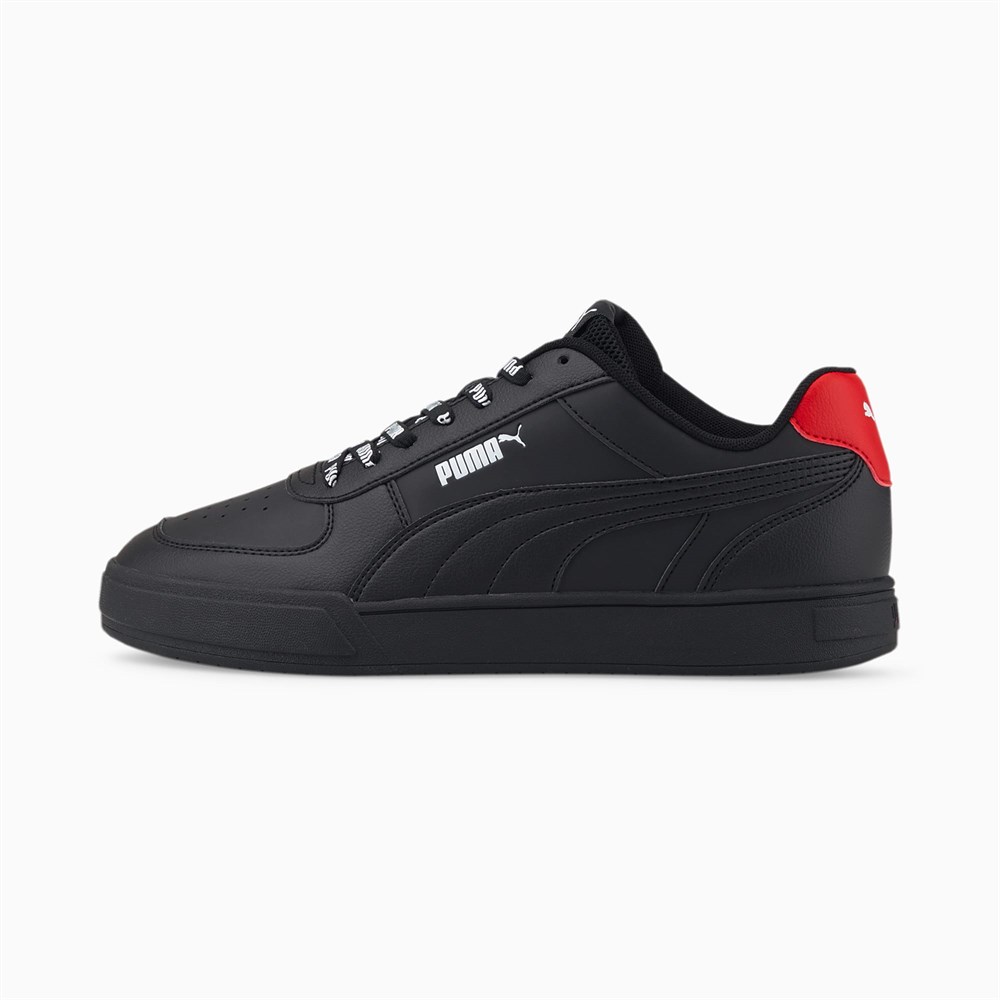 Puma Puma Caven Logomania Unisex Siyah Günlük Spor Ayakkabı - 383857-02