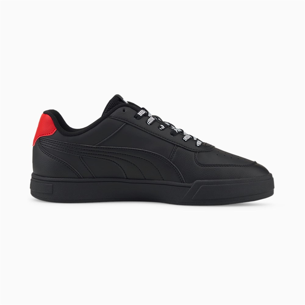 Puma Puma Caven Logomania Unisex Siyah Günlük Spor Ayakkabı - 383857-02