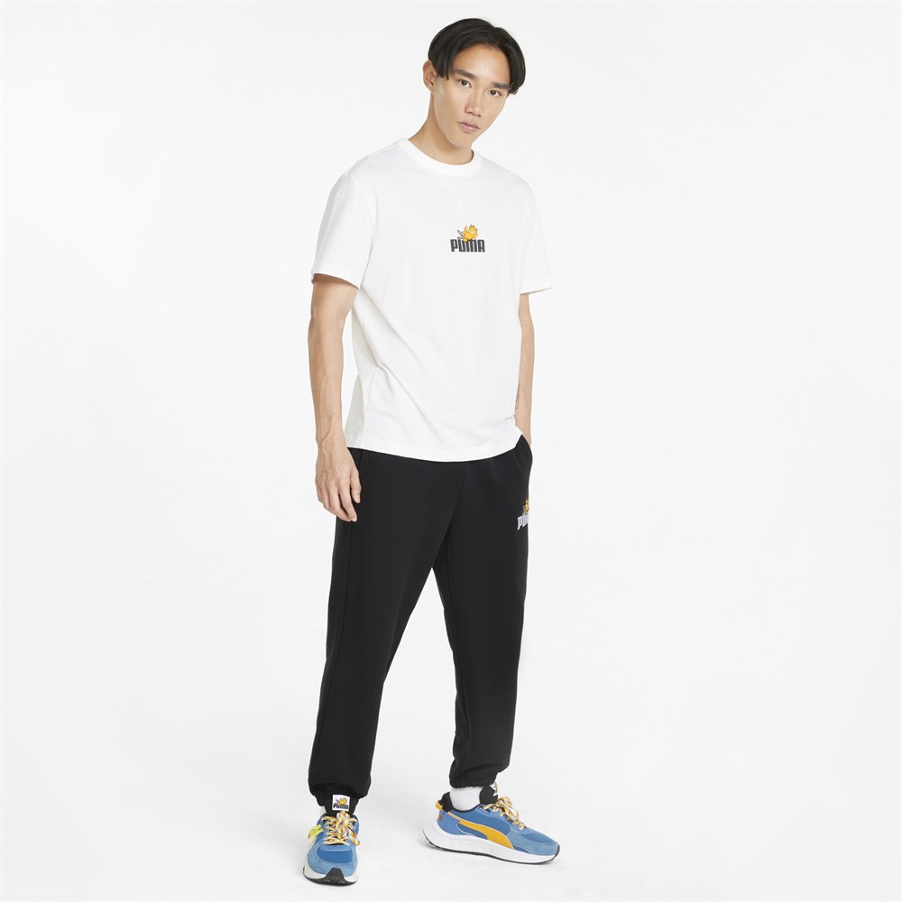 Puma Puma X Garfıeld Sweatpants Erkek Siyah Günlük Eşofman Altı - 534436-01