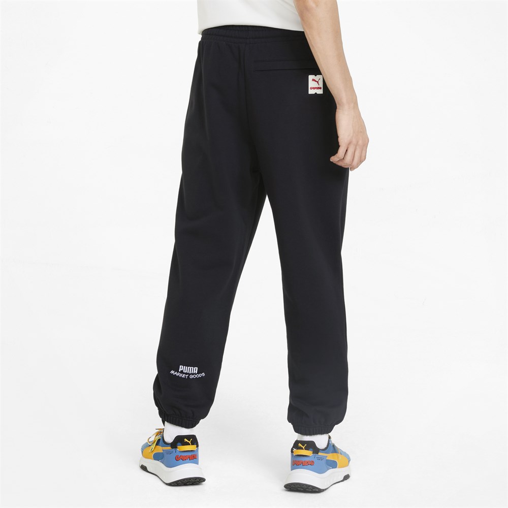 Puma Puma X Garfıeld Sweatpants Erkek Siyah Günlük Eşofman Altı - 534436-01