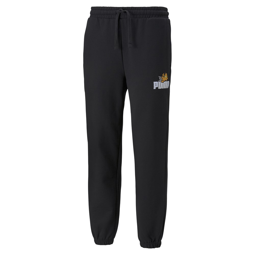 Puma Puma X Garfıeld Sweatpants Erkek Siyah Günlük Eşofman Altı - 534436-01
