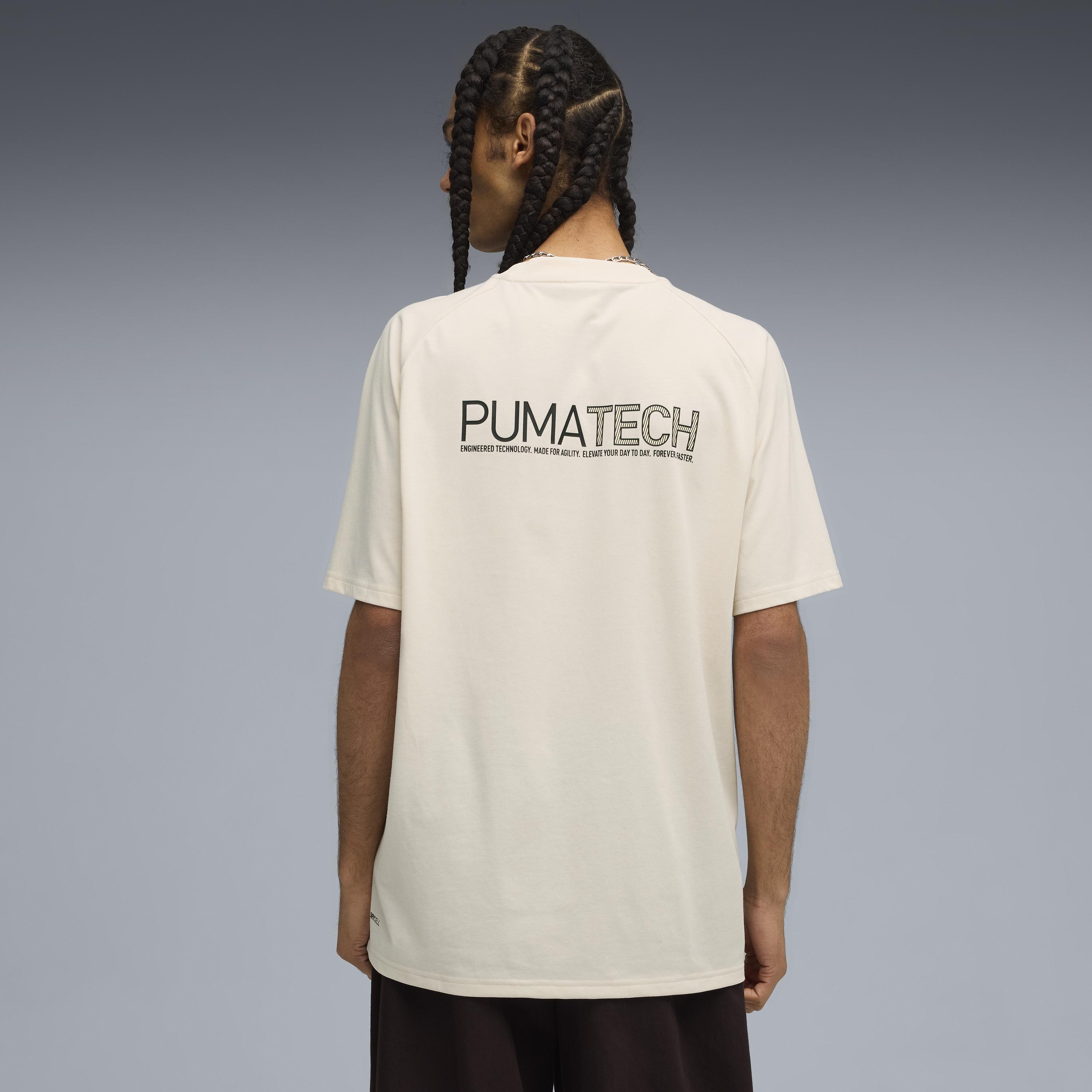 Puma Pumatech Relaxed Graphic Tee Erkek Yetişkin T-shirt