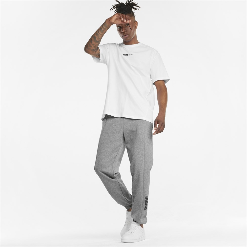 Puma RAD CAL Pants DK cl Erkek Gri Eşofman Altı - 58939003