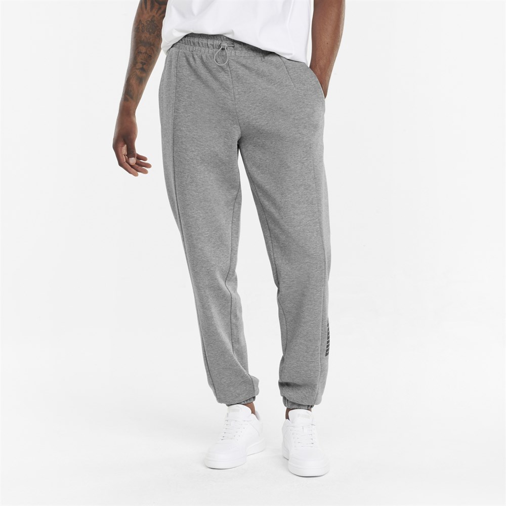 Puma RAD CAL Pants DK cl Erkek Gri Eşofman Altı - 58939003