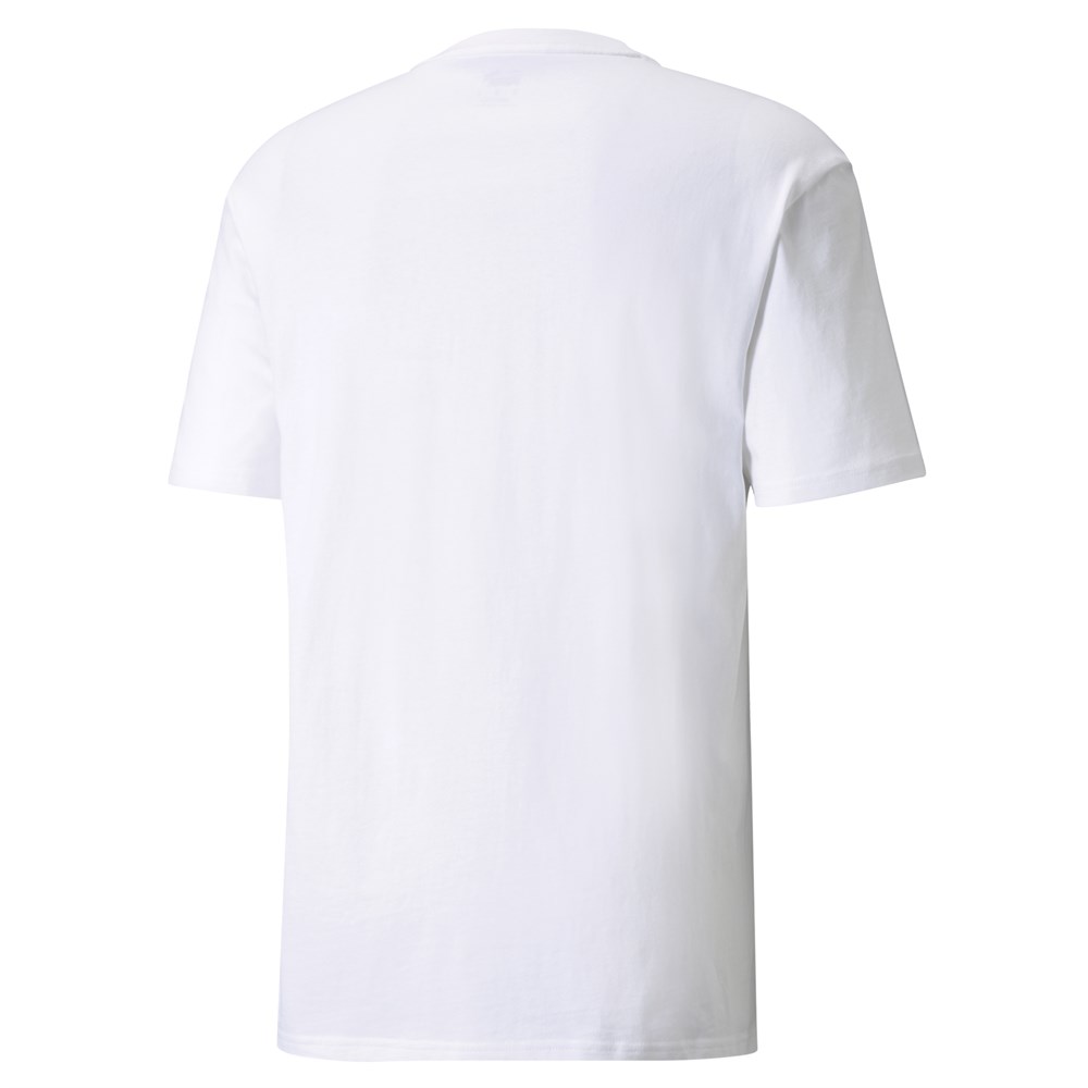Puma Rad Cal Tee Erkek Beyaz T-Shirt - 58938502