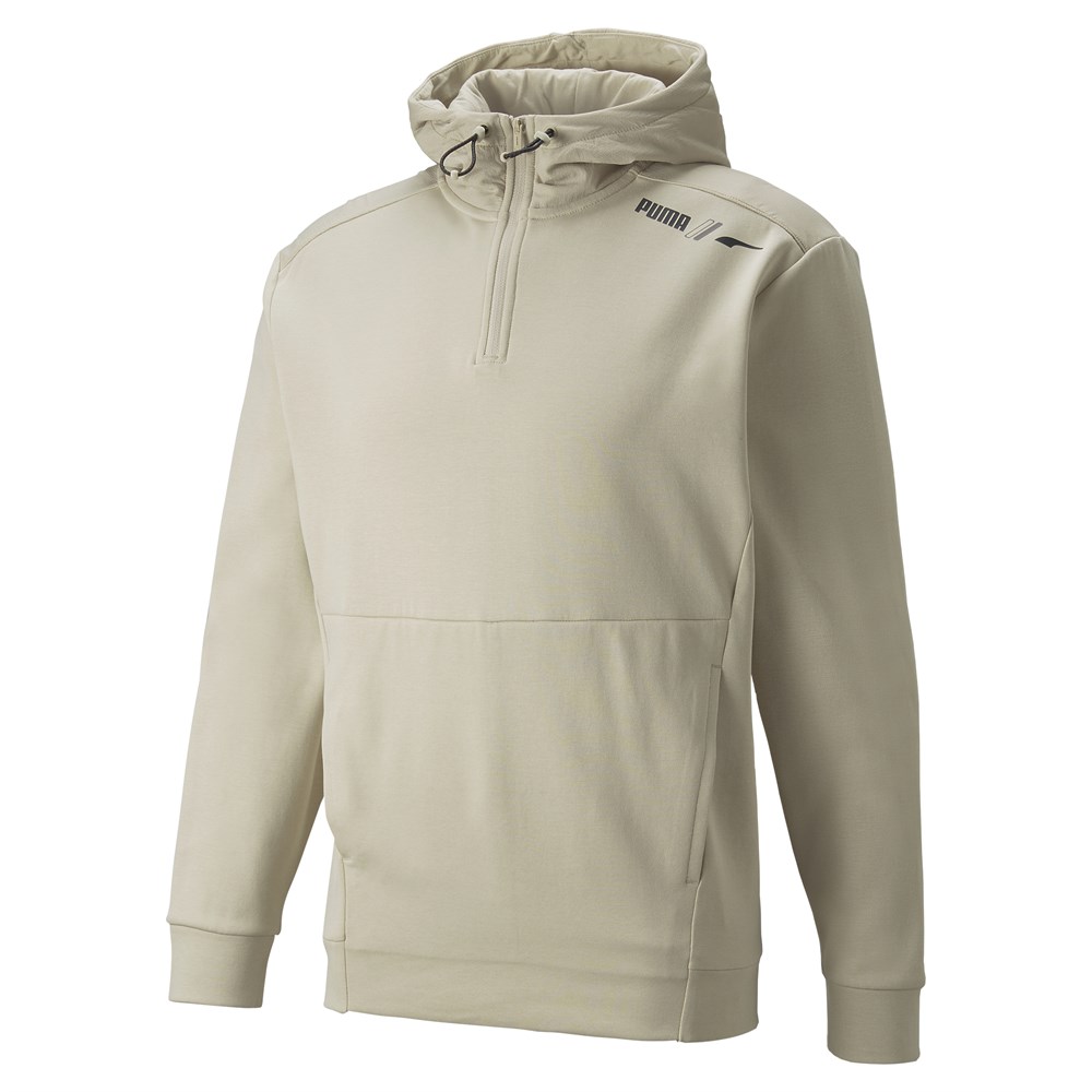 Puma Rad/Cal Half-Zip Dk Erkek Krem Günlük Sweatshirt - 847436-64