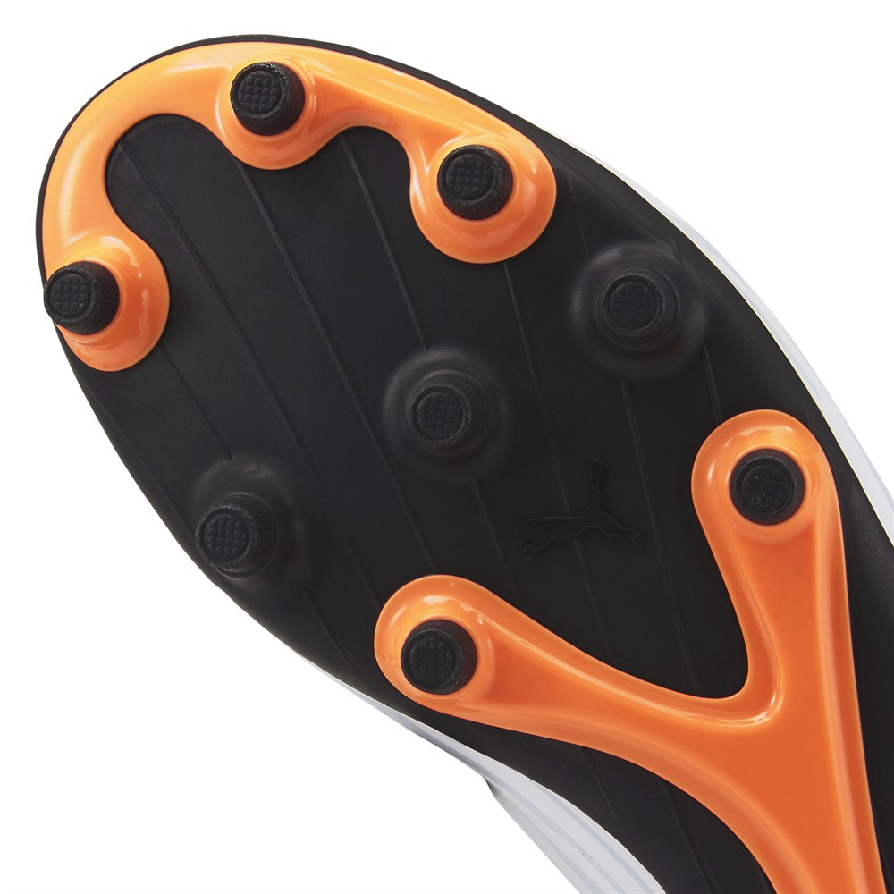 Puma Rapido III Fg/Ag Erkek Beyaz Çim Saha Spor Ayakkabı - 106572-04