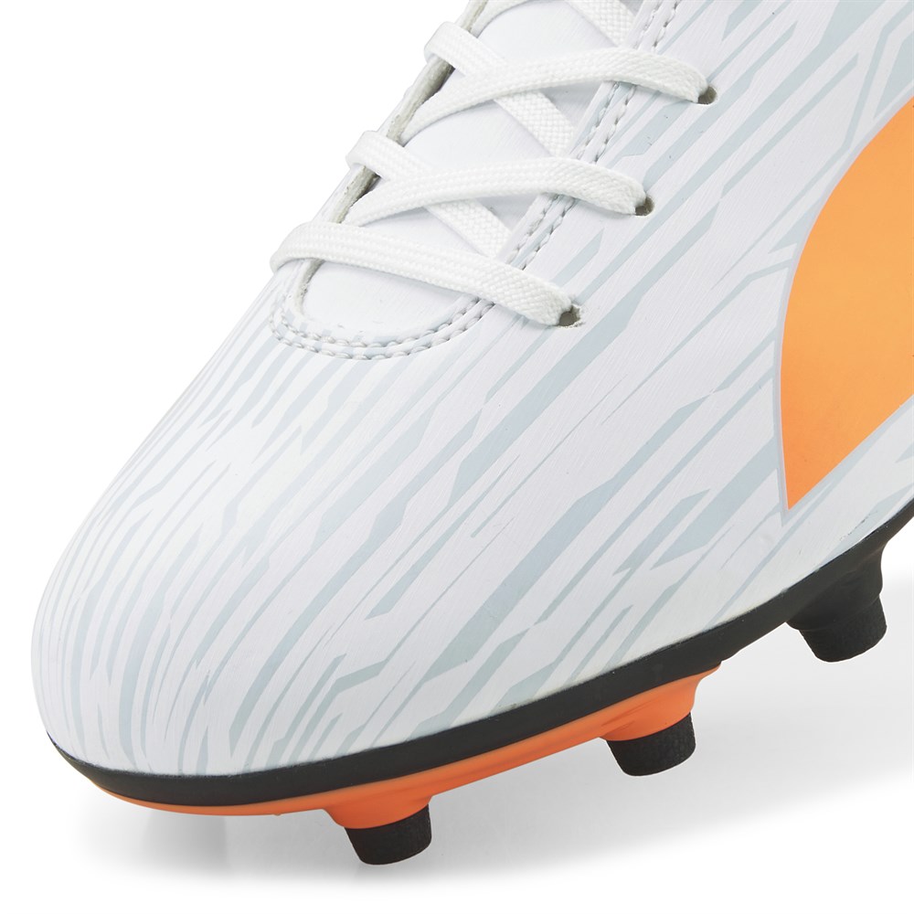 Puma Rapido III Fg/Ag Erkek Beyaz Çim Saha Spor Ayakkabı - 106572-04