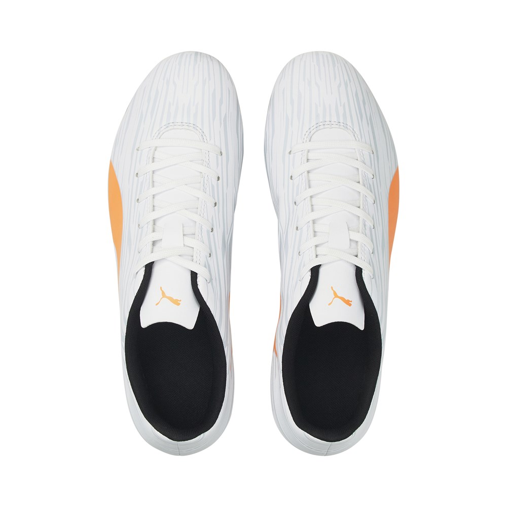 Puma Rapido III Fg/Ag Erkek Beyaz Çim Saha Spor Ayakkabı - 106572-04