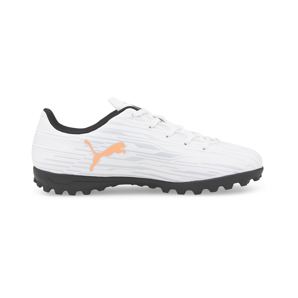 Puma Rapido III Tt Jr Çocuk Beyaz Halı Saha Spor Ayakkabı - 106579-04