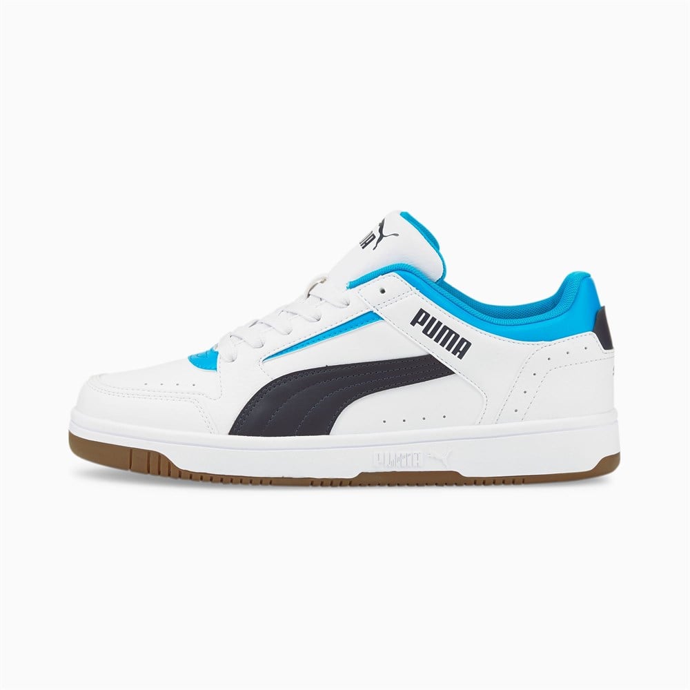 Puma Rebound Joy Low Erkek Beyaz Günlük Spor Ayakkabı - 380747-07
