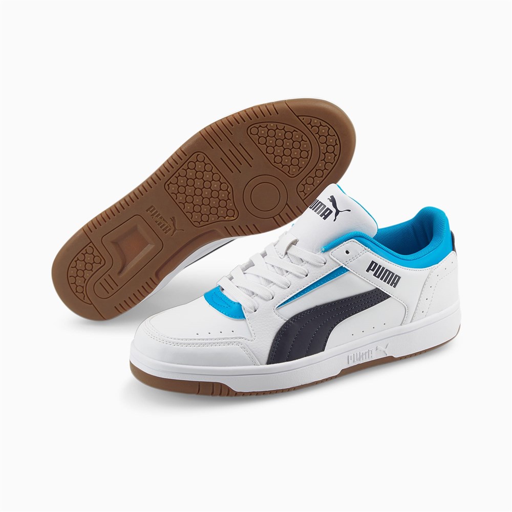Puma Rebound Joy Low Erkek Beyaz Günlük Spor Ayakkabı - 380747-07