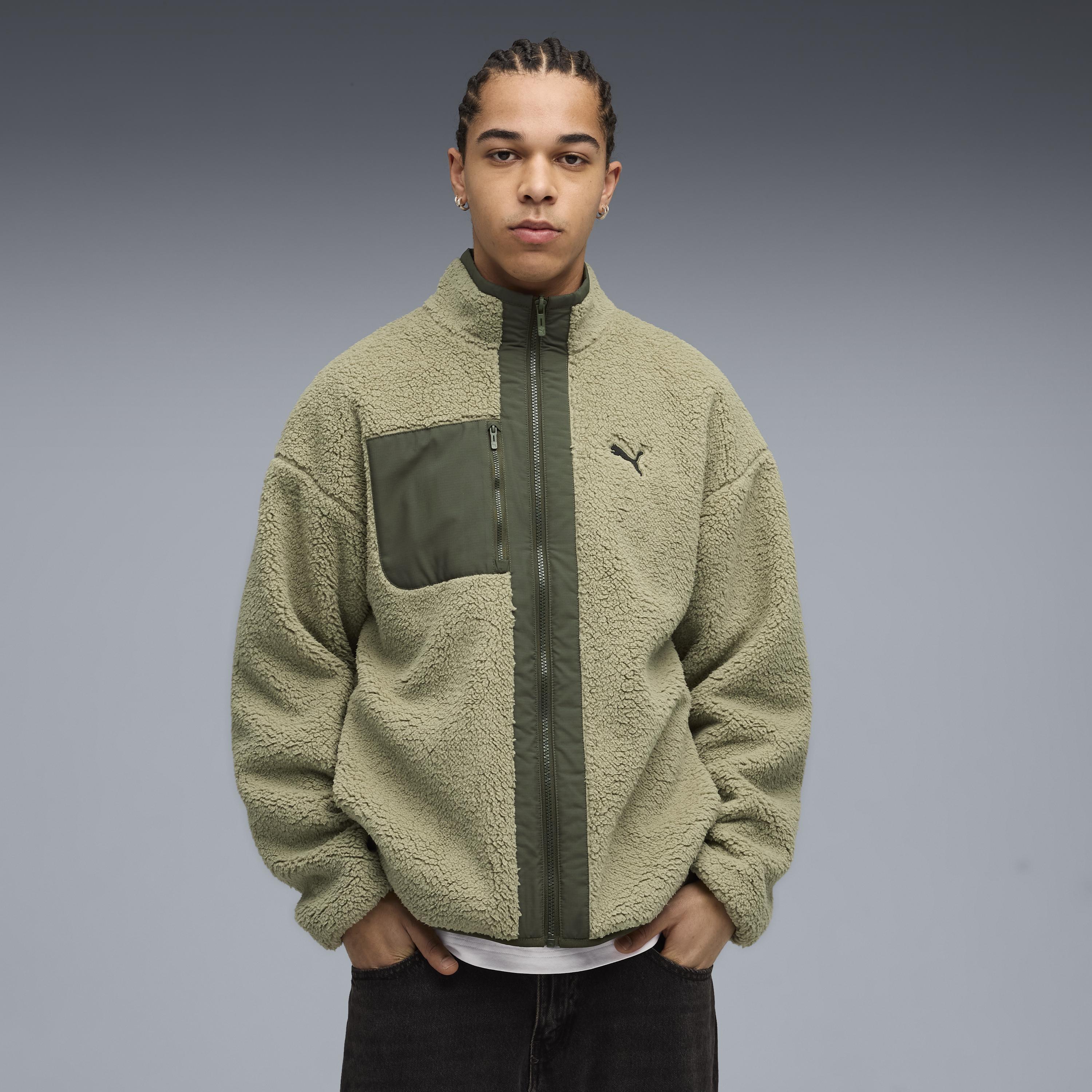 Puma Reversible Sherpa Jacket Erkek Yetişkin Ceket