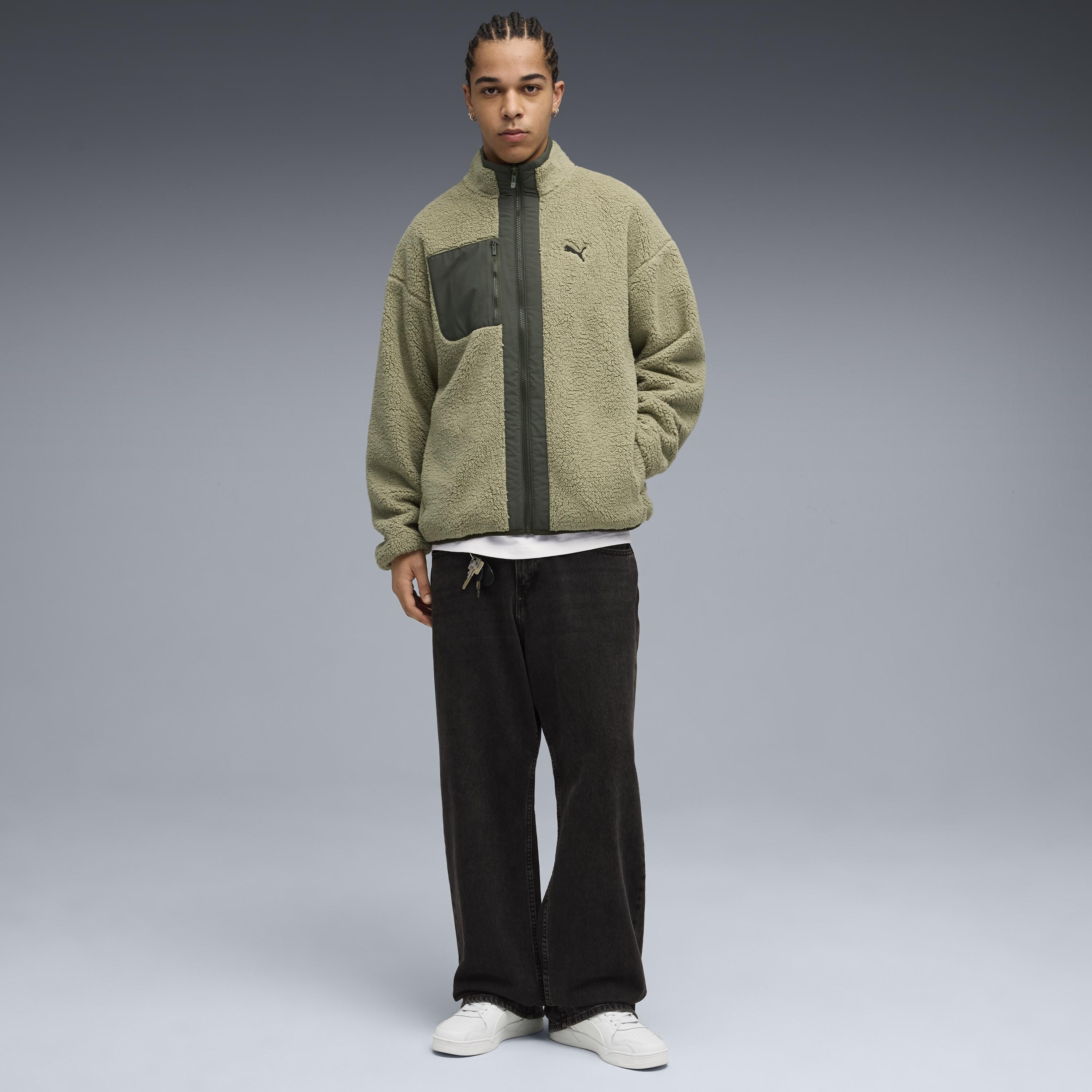 Puma Reversible Sherpa Jacket Erkek Yetişkin Ceket